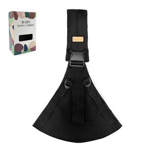 lot 8355 image: Baby Sling Carrier 2026 Baby Carrier Newborn to Toddler Sling Lightweight Baby Carrier Sling with Adjustable Straps Toddler Carrier Wrap for 10-30 lbs(Black)