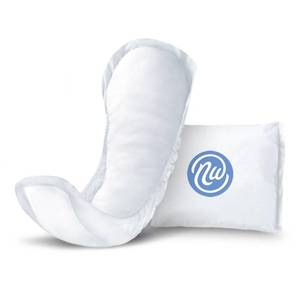 lot 8456 image: Nexwear Incontinence Pads for Women, Skin-Safe Design, Maximum Absorbency Bladder Control Pads for Leaks, Disposable, Discreet, Individually Wrapped, 13.75 in, 30 Count, 1 Pack