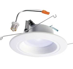 lot 8491 image: HALO RL 56 inch LED Recessed Lighting Integrated Ceiling Light Retrofit Trim at 3000K Soft White RL560WH9930R