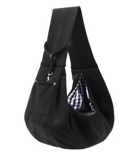 lot 8494 image: Dog Carrier Sling - Reversible Puppy Carrier Purse with Storage Pocket,