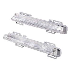 lot 8650 image: Anzios OE Replacement For Mercedes C E SLK Class W204 W212 R172 Xenon White LED DRL Daytime Running Light Fog Driving Lamp Fits OE A2049068900, A2049069000