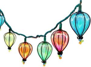 lot 8678 image: DollarDash 11FT Multicolor String Lights with 10 Bulbs, UL Listed Connectable Waterproof Decorative LED Lights Hanging for Backyard Patio, IndoorOutdoor for Christmas Wedding Party Festival Lighting