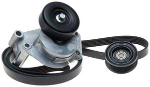lot 8733 image: Gates 90K-38488 Complete Serpentine Belt Drive Component Kit