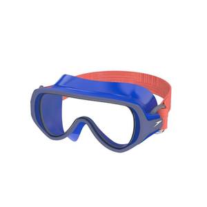 lot 929 image: Speedo Kids Swim Mask - Fabric Strap, BlueCoral, Polycarbonate