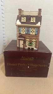 lot 1023 image: Disney Parks Village Series Olde World Antiques II Porcelain Building