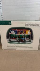 lot 1026 image: Department 56 Snow Village Animated Bumper Fun Ride Set of 4
