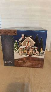 lot 1058 image: Department 56 Bucks County Country Quilts And Pies Set of 2