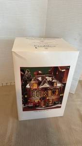 lot 1109 image: Department 56 Main Street Memories Fire Station No. 1 - State Farm 65th Anniversary