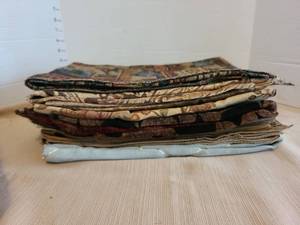 lot 1128 image: Upholstery Fabric Swatches