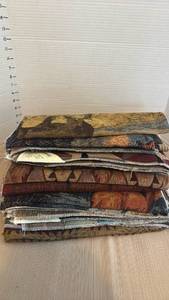lot 1131 image: Upholstery fabric swatches
