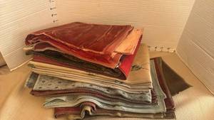 lot 1135 image: Upholstery fabric swatches