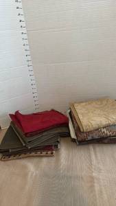 lot 1142 image: Upholstery fabric swatches
