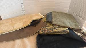 lot 1144 image: Upholstery fabric swatches