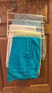 lot 1410 image: Chicos & Platinum Denim Womens Colored Pants Size 0.51