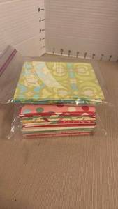 lot 2105 image: Fabric Fat Quarters