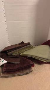 lot 2125 image: Upholstery fabric swatches