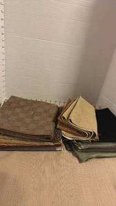 lot 2127 image: Upholstery fabric swatches