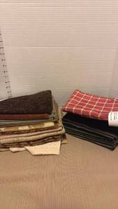 lot 2137 image: Upholstery fabric swatches