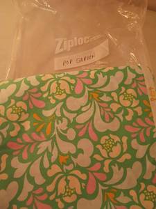 lot 2148 image: Fabric.  Pop Garden