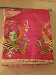 lot 2157 image: Fabric.   Curiouser and Curiouser