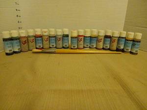 lot 2182 image: Paint stains