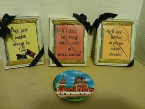 lot 2195 image: Themed Plaques