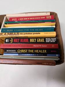 lot 3000 image: Books, including Kansas, the Priceless Prairie.