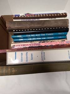 lot 3004 image: Books, including A Victorian Scrapbook.