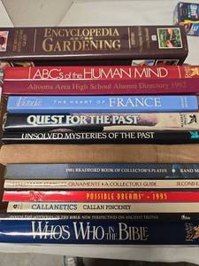 lot 3017 image: Books, including Encyclopedia of Gardening