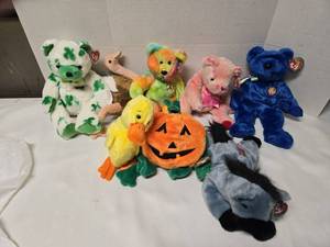 lot 3101 image: TY Beanie Buddies
