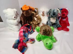 lot 3146 image: TY Beanie Buddies
