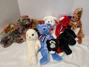 lot 3175 image: TY Beanie Buddies