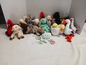 lot 3437 image: Ty  Beanie  Babies
