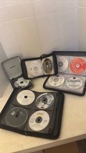 lot 7011 image: Mixed Music CD Collection with Storage Cases