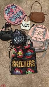 lot 7041 image: Mixed Bag Lot - Purses, Backpacks and Accessories Bundle