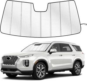 lot 131362 image: Windshield Sun Shade for Hyundai Palisade 2020-2026 Custom Fit Window Sunshade Car Accessories, Full Coverage Sun Visor Protector - Blocks 99% UV Rays