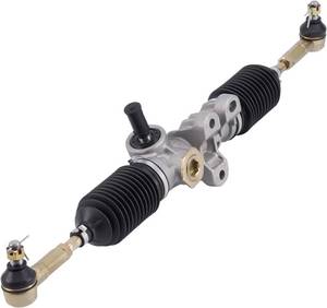 lot 131383 image: maXpeedingrods Golf Cart Steering Gear Box Assembly for EZGO RXV 2008-Up Gas Electric Carts wTie Rod Ends, OEM# 601500 618329 Steering Rack and Pinion