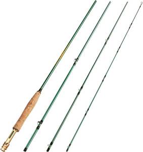 lot 231499 image: Sougayilang Fly Fishing Rod 4-Piece 9-Feet Lightweight Ultra Portable Fly Fishing Pole for Trout Salmon Sunfish Outfit Travel Fishing