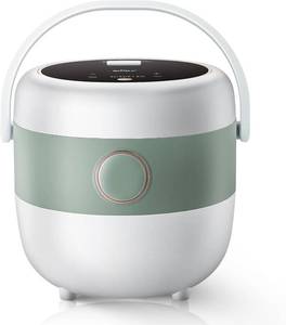 lot 331234 image: Bear Rice Cooker 3 Cups (Uncooked), 3D Heating and Fuzzy Logic, Healthy Nonstick Small Rice Cooker, PFAS-Free, Touch-Screen, for WhiteBrown Rice Quinoa Oatmeal Soup