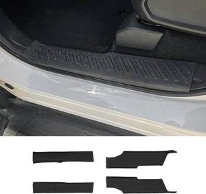 lot 431396 image: Door Sill Protector Compatible with 2023-2025 2026 Honda Pilot Side Step Protector Side Edge Step Guard Car Door Dust Shield Cover 2024 Pilot Exterior Accessories (Inner)
