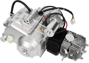 lot 242101 image: Retails for $189 125CC Engine Motor, 4-Stroke Semi Auto Engine for Go Kart ATV Quad Bike Buggy CDIAir Cooling System Single-Cylinder with Reverse and 3 Forward Electrical Start