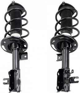 lot 342150 image: Retails for $195 TRQ Front Driver and Passenger Side Strut and Spring Assembly Set Loaded Pre-Assembled Compatible with 14 18 Mazda 3