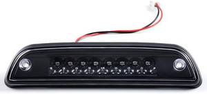 lot 342152 image: MOUTUX LED 3rd Third Brake Light Compatible with Toyota Tacoma 1995-2015 High Mount Light Lamp Signal Stop Cargo Tercera luz de freno Clear Lens Black Housing