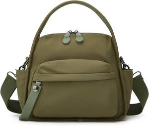 lot 442050 image: Casual Nylon Front Pocket Handbag Lightweight Large Capacity Cross Body Bag Outdoor Shoulder Bags for Women 2026