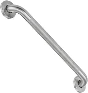 lot 351748 image: 24 Inch Shower Grab Bar for Seniors,1.25 Diameter 304 Stainless Steel Heavy Duty Anti-Slip Bathroom Safety Handicap Grab Bar for Shower, Bathtub & Toilet Support, Wall Mounted, Supports 500lbs