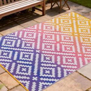 lot 351761 image: YONILE Outdoor Rug Waterproof for Patio,5x8 ft Outdoor Plastic Straw Rug,Reversible Plastic Area Rugs Mat Outside Carpet for RV, Deck, Porch, Picnic, Beach, Balcony