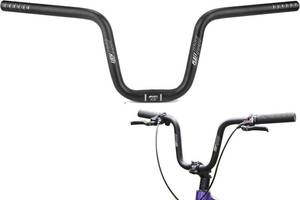 lot 161505 image: PLATT 25.431.8mm Mountain Bike HandlebarRiser Handlebar - (30mm, 35mm, 50mm, 70mm, 90mm, 120mm, 160mm) High-Rise Aluminum Alloy MTB Handlebar (25.4mm-620mm, 160mm Rise)