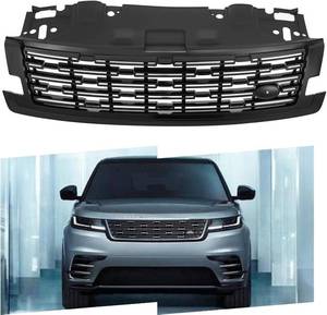 lot 261560 image: Retails for $209 Front Bumper Grille Honeycomb Mesh Fit For 2023 2024 Land Rover Range Rover L405 Glossy Black ABS Vent Grill Accessiories