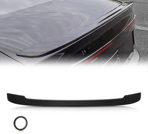 lot 461366 image: KARPAL Rear Trunk Spoiler Compatible with 2023-2024 Honda Accord OEM Sport Style Glossy Black