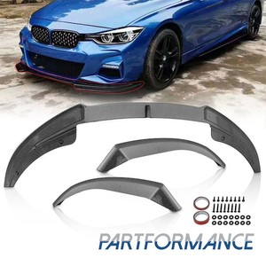 lot 461373 image: For 20-23 BMW 4 Series G22 G23 Front Carbon Fiber Style Bumper Lip Splitter